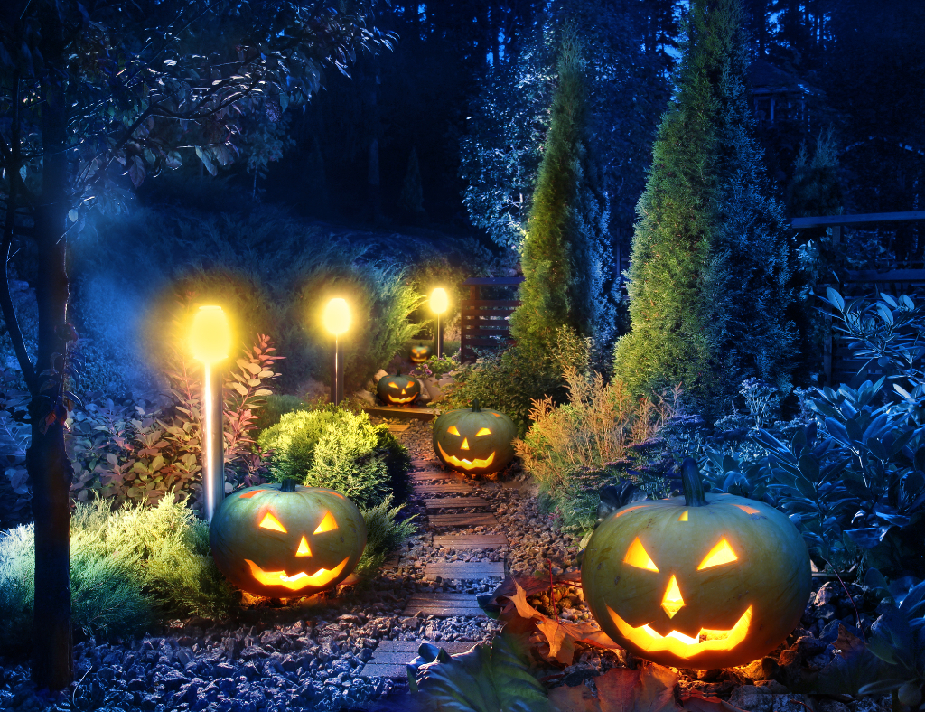 Horror pumpkin path